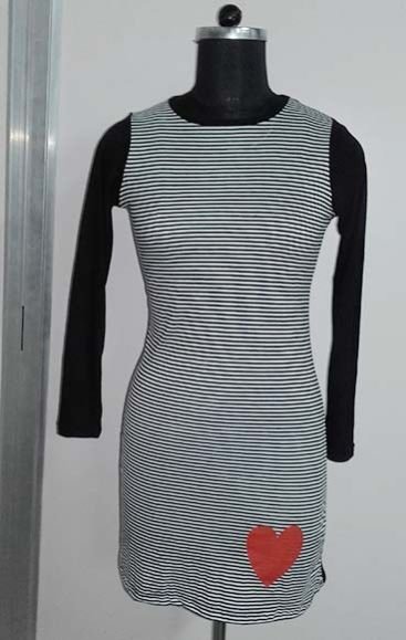 Printed One Piece Dress (1116)