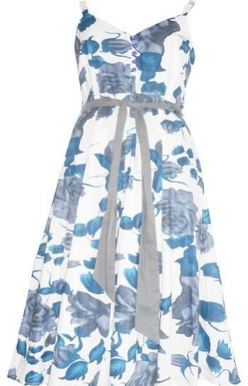 Printed One Piece Dress (1111)