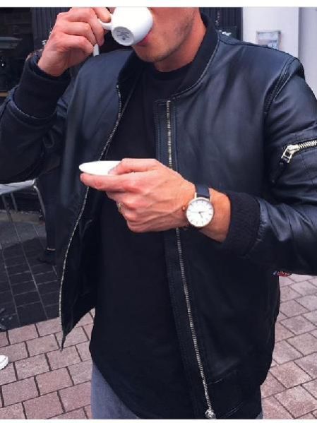 Men Leather Jacket 05