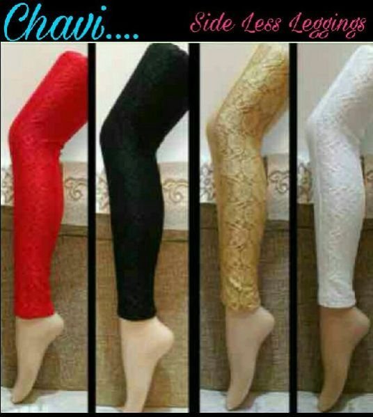 Ladies Half Net Legging 01