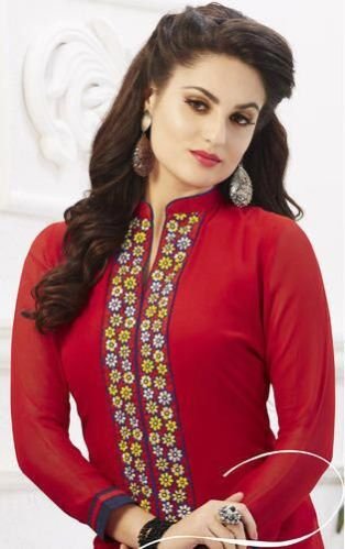 Embroidered Cotton Kurti - 03