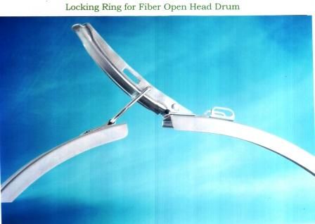Locking Ring  White for Fibre Open Head Drums 01