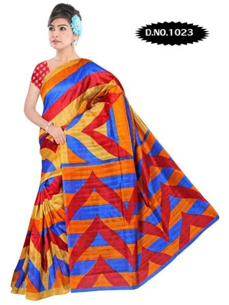 Bhagalpuri Cotn Saree (1023)