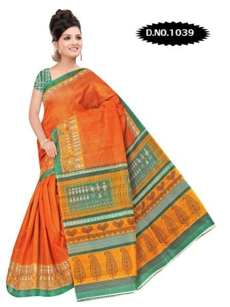 Bhagalpuri Cotton Saree (1039)