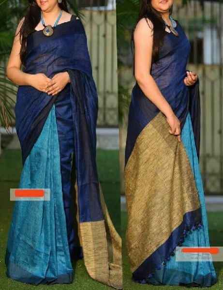 Handloom Cotton Khadi Saree 05
