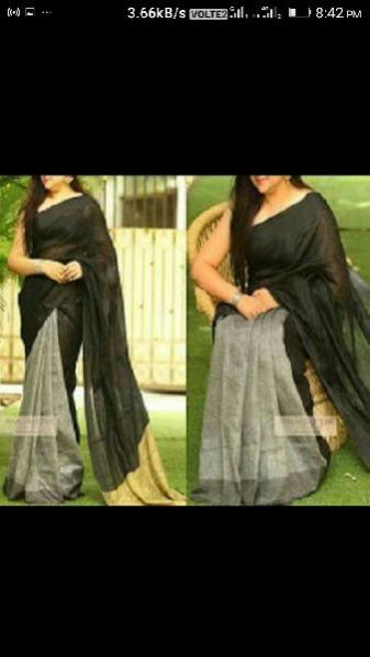Handloom Cotton Khadi Saree 08