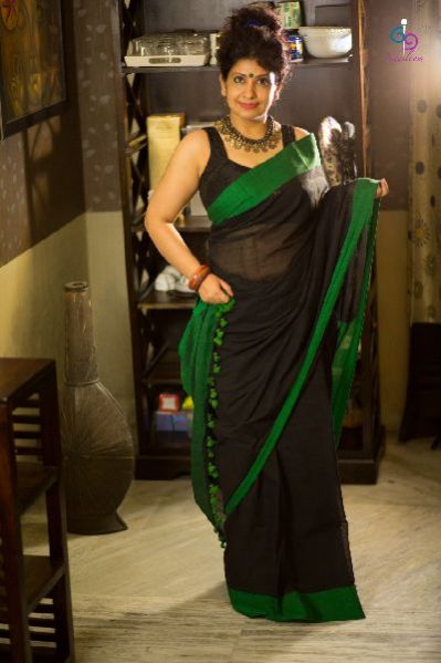 Handloom Cotton Khadi Saree 09