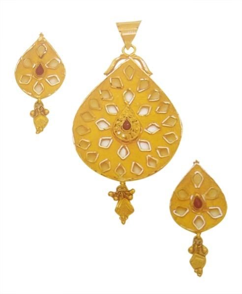 Gold Pendant Set 02