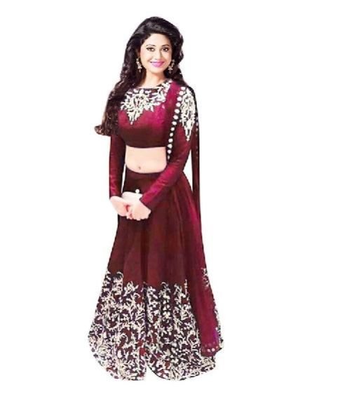 Embroidered Lehenga Choli 02