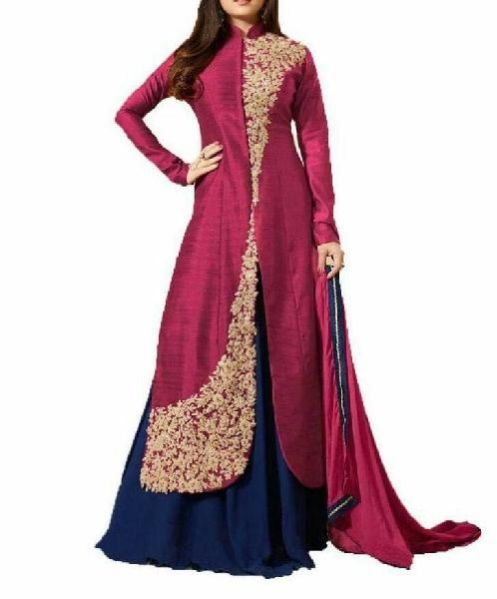 Sohali Maroon Heavy Work Salwar Suits