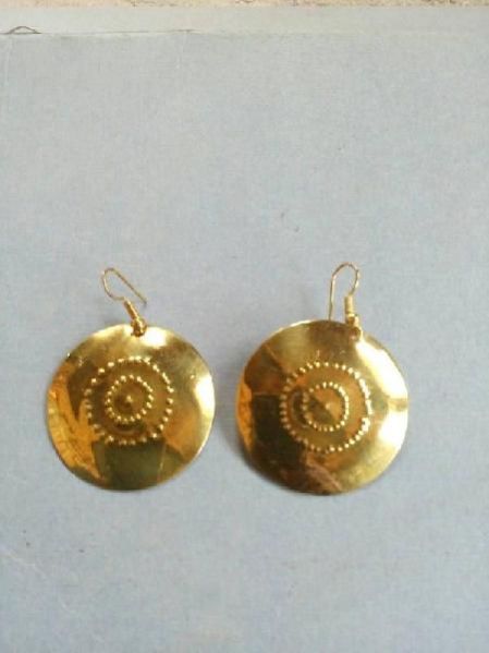Brass Earrings 04