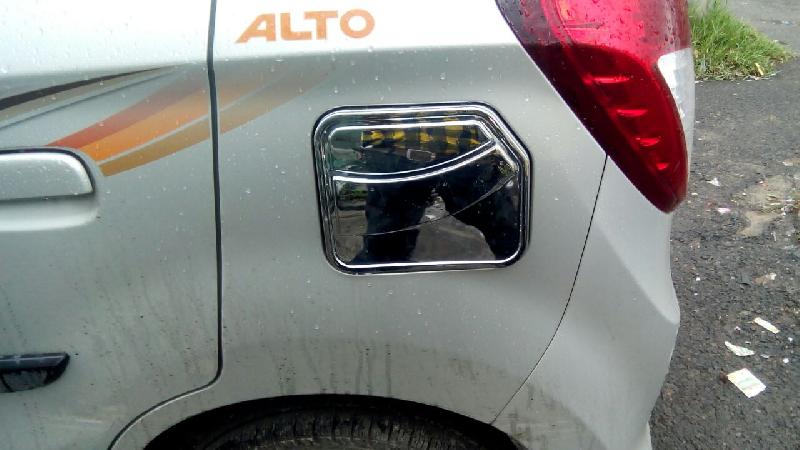 Chrome Petrol Tank Covers 01