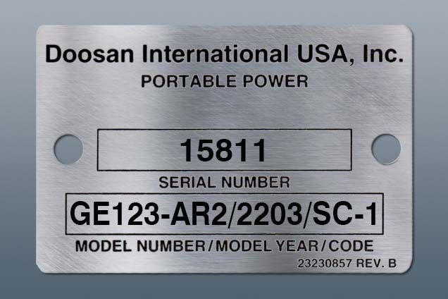 Stainless Steel Name Plates 04