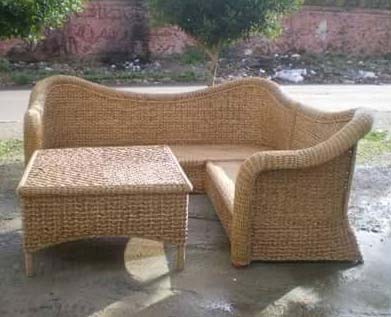 Cane Sofa Set 05