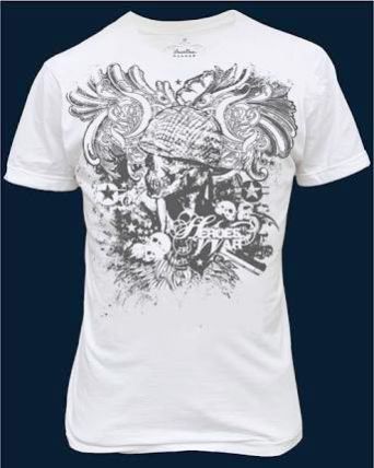 Mens Printed Round Neck T-Shirts 01