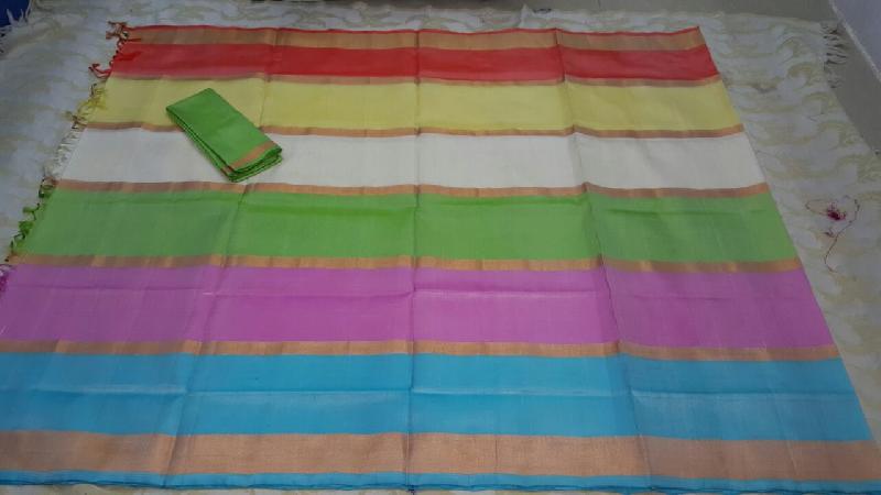 Uppada 6 Colour Pure Silk Sarees 01