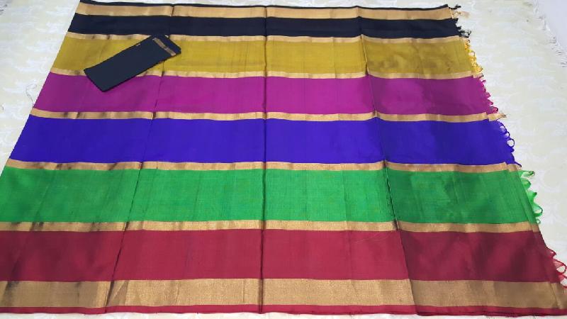 Uppada 6 Colour Pure Silk Sarees 04