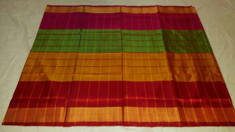 Uppada 6 Colour Pure Silk Sarees 06