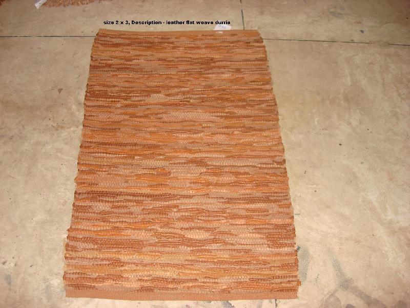 Leather Rug 05