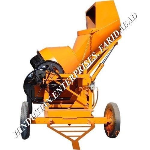 Concrete Mixer with Hopper 01