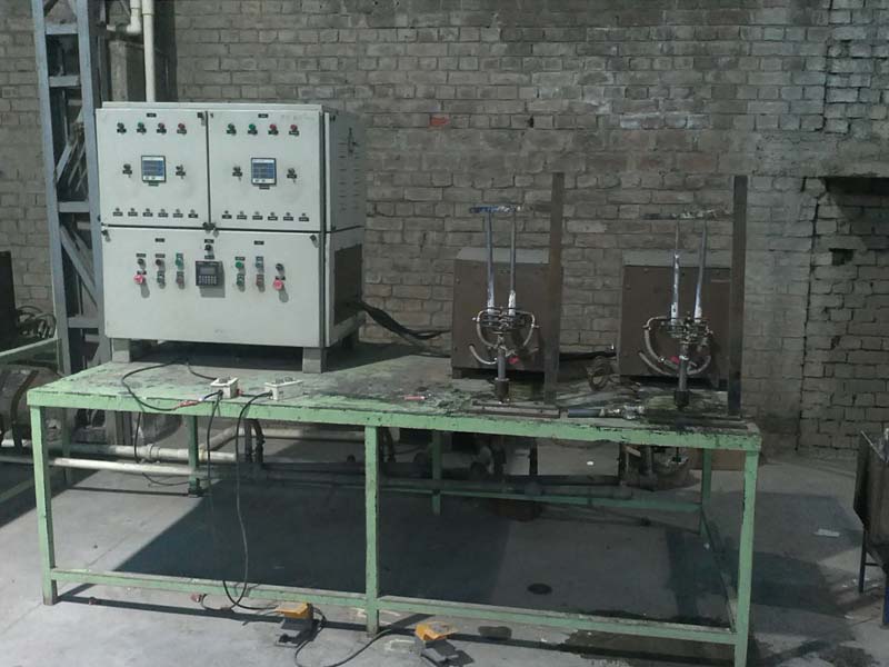 Induction Cycle Fork Brazing Machine 01