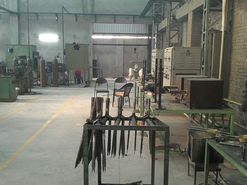 Induction Cycle Fork Brazing Machine 04