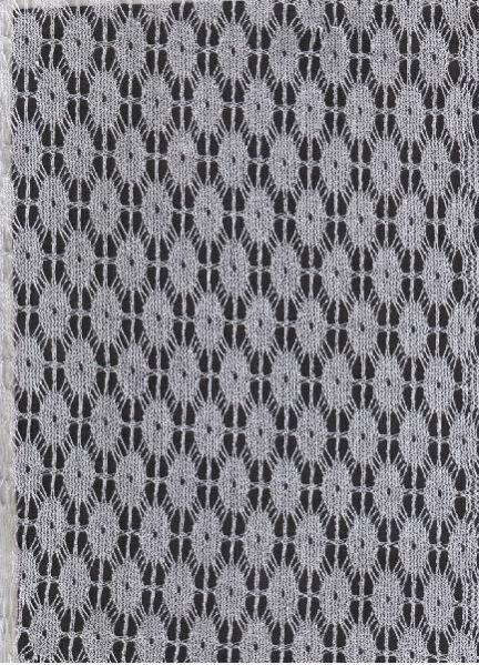 Floral Net Fabric 01