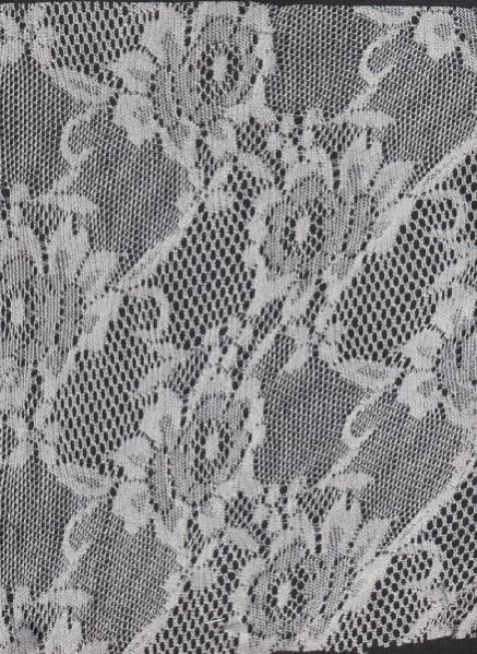 Floral Net Fabric 02
