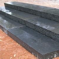 Black BLock Steps Limestone