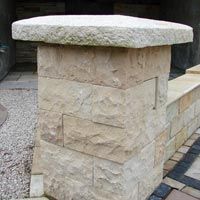 Mint Sandstone Pier Caps