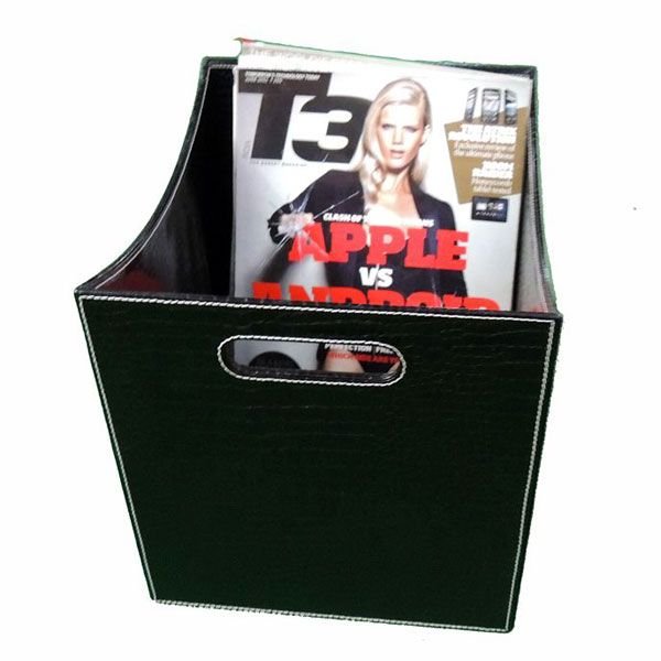 Leather Magazine Holders