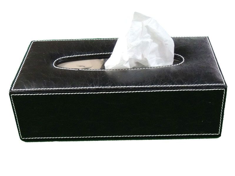 Leather Tissue Paper Holders