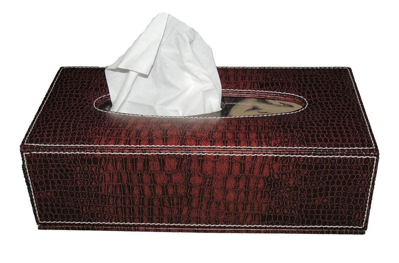 Leather Tissue Paper Holders