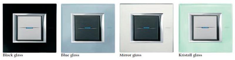 Glass Axolute Switch Plates