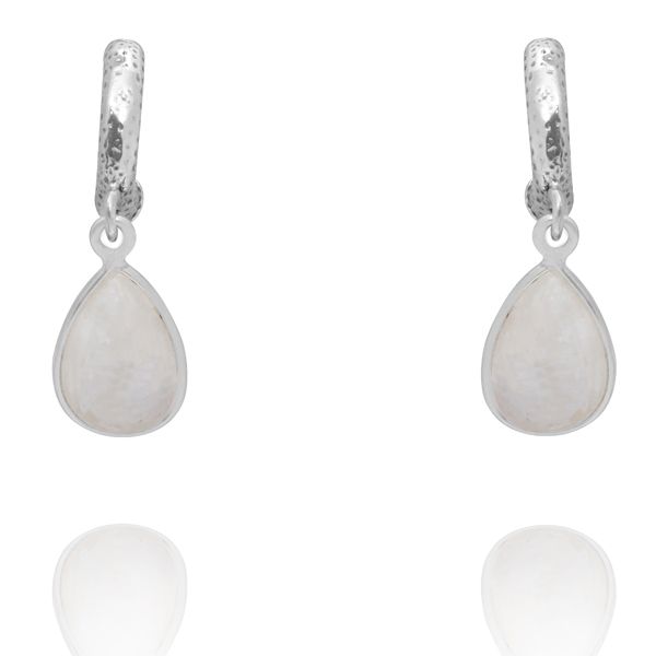 000720415 Silver Gemstone Earrings