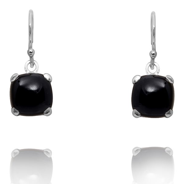001120275 Silver Gemstone Earrings
