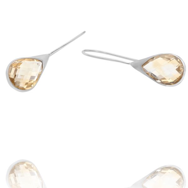 001320510 Silver Gemstone Earrings