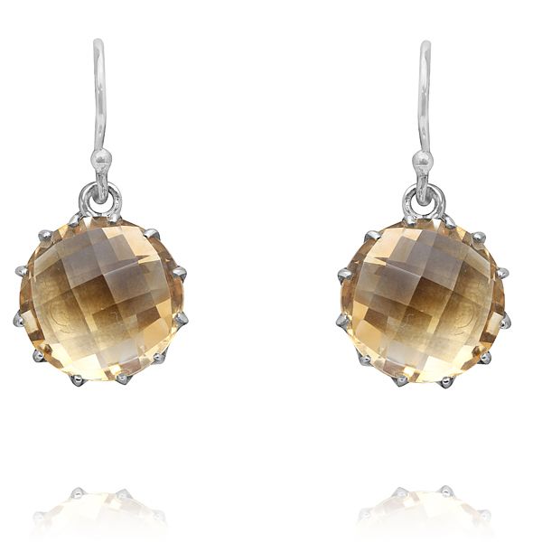 012420500 Silver Gemstone Earrings