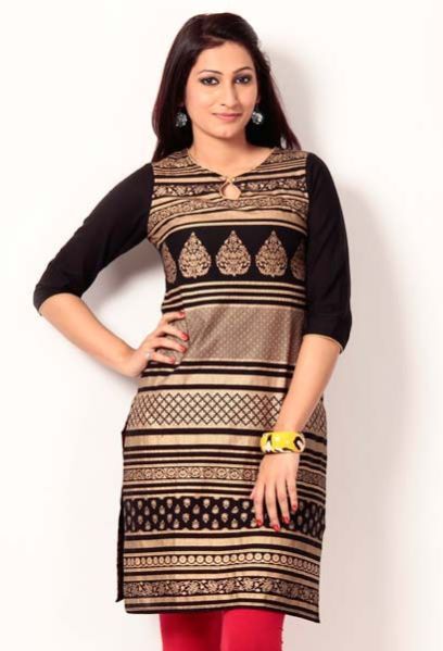 Ladies Cotton Printed Kurtis 01
