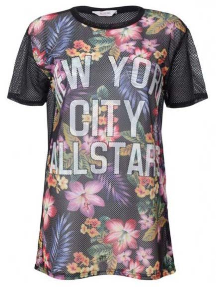 Ladies Round Neck T-Shirts 01