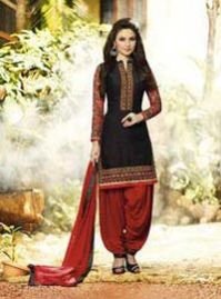 Ladies Chanderi Salwar Suit 01