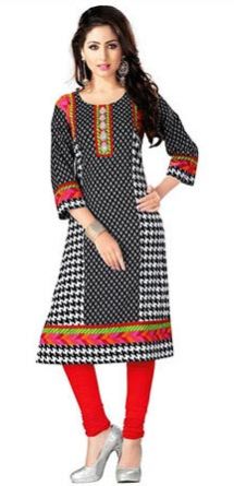 Printed Cotton Kurti 04