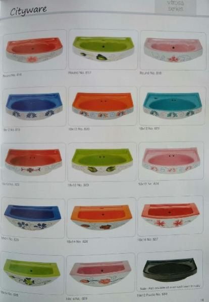 Vitrosa Series Wash Basin 01