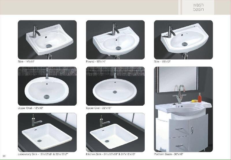 Vitrosa Series Wash Basin 07