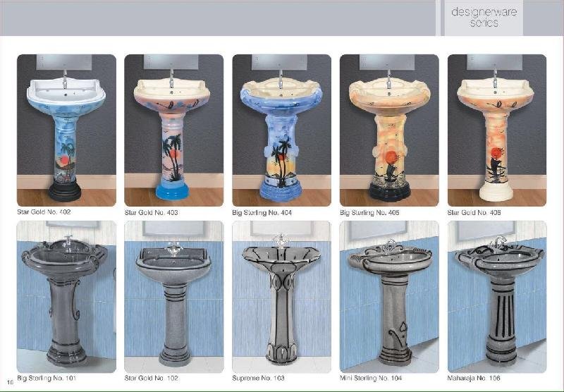 Vitrosa Series Wash Basin 10