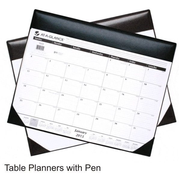 Table Planner with Pen