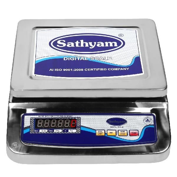 Regular SS Table Top Weighing Scale 03
