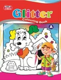 Glitter Colouring Book A