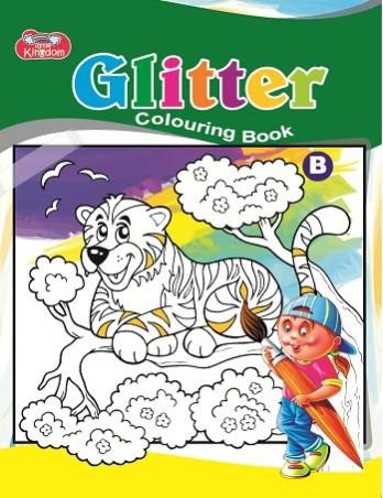 Glitter Colouring Book B