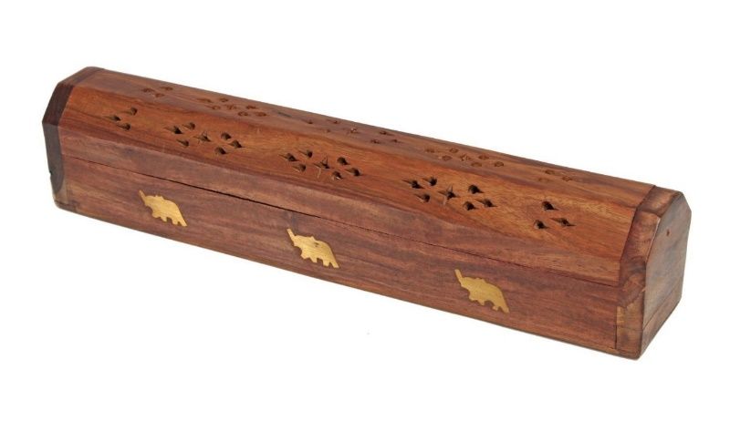 Wooden Incense Stick Holder 01